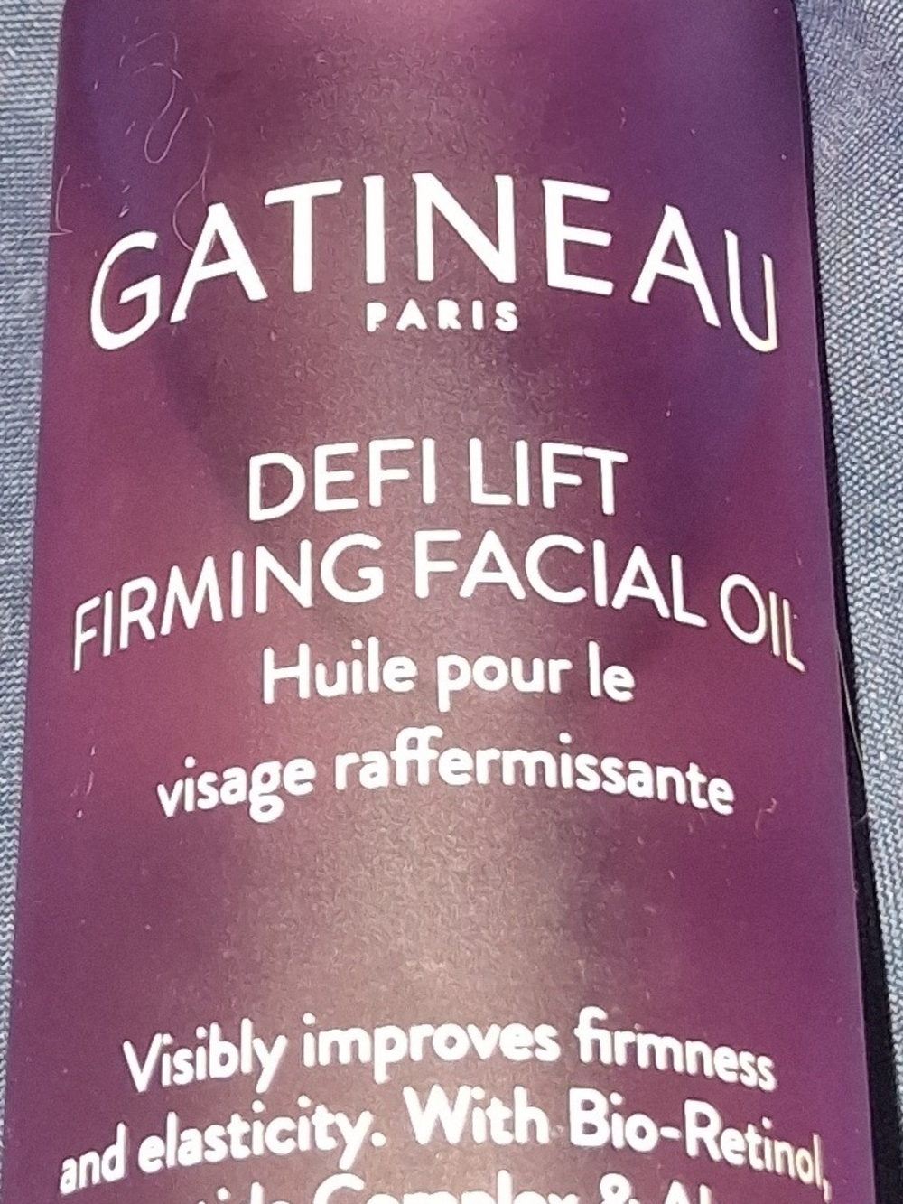 Gatineau Défi Lift Firming Facial Oil 30ml— Purple